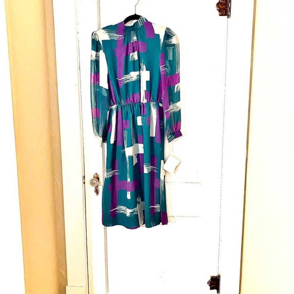 Hanae Mori New York Vintage Dress: